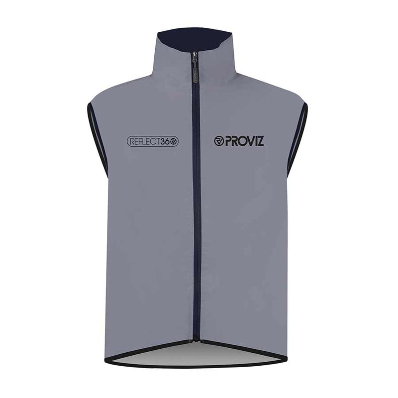 Proviz Reflect 360 Cycling Vest - Men's - Reflective Windproof Jacket with Breathable Panels and Adjustable Fit