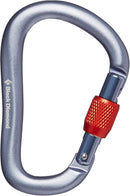 Black Diamond RockLock Triple Lock Carabiner - Heavy-Duty Locking Carabiner for Belaying, Rappelling, and Anchors