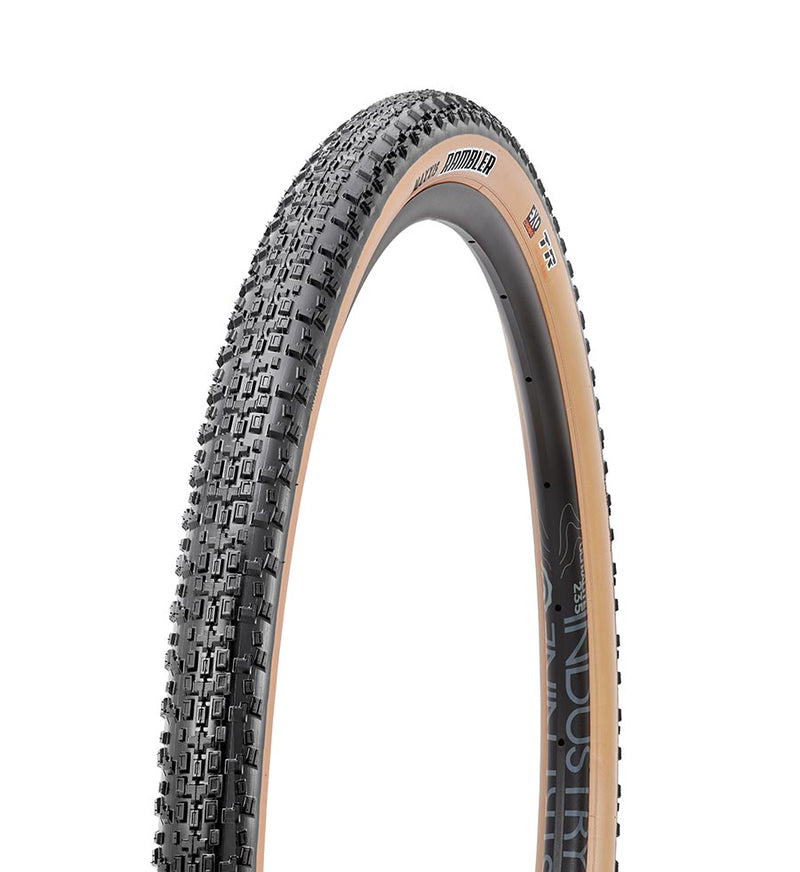 Maxxis Rambler Dual Compound Gravel Tubeless Ready Folding Tire | Gravel Performance with Speed and Versatile Traction