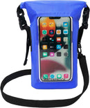 Geckobrands Waterproof 2 Compartment Phone Tote Dry Bag Case