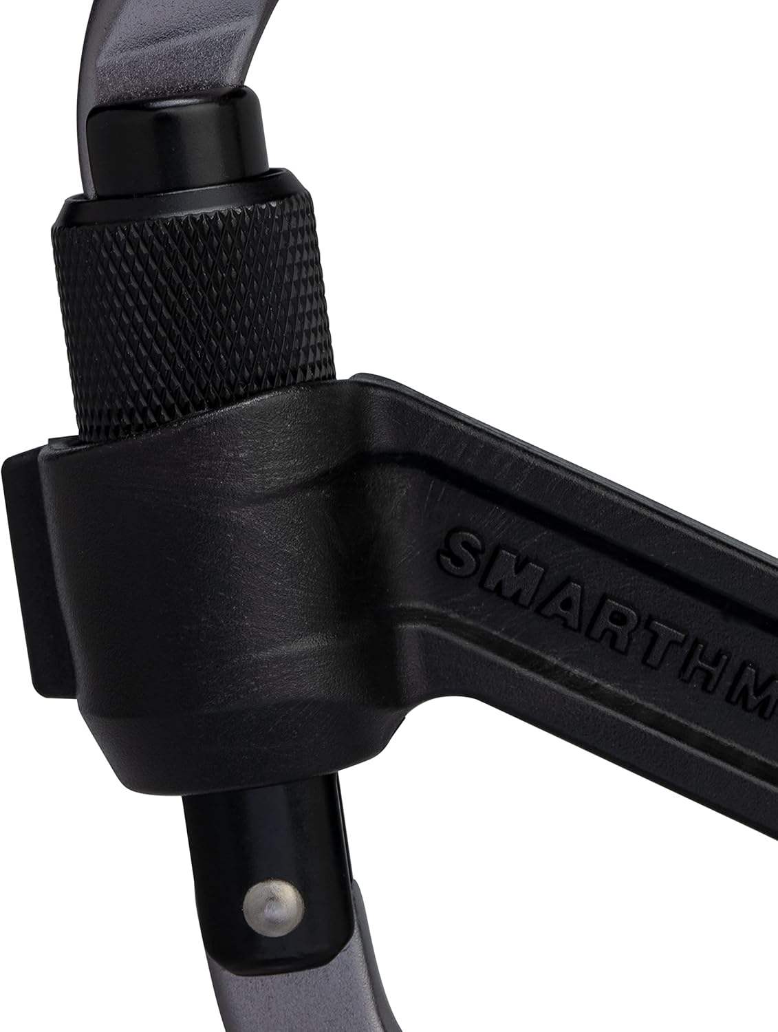 Mammut Smart HMS 2.0 Screwgate Carabiner - Enhanced Safety Carabiner with Lateral Load Prevention and Screw Lock Mechanism
