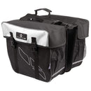 M-Wave Amsterdam 30L Pannier Bag Durable Backpack with Reflective Stripes & QR Code Access