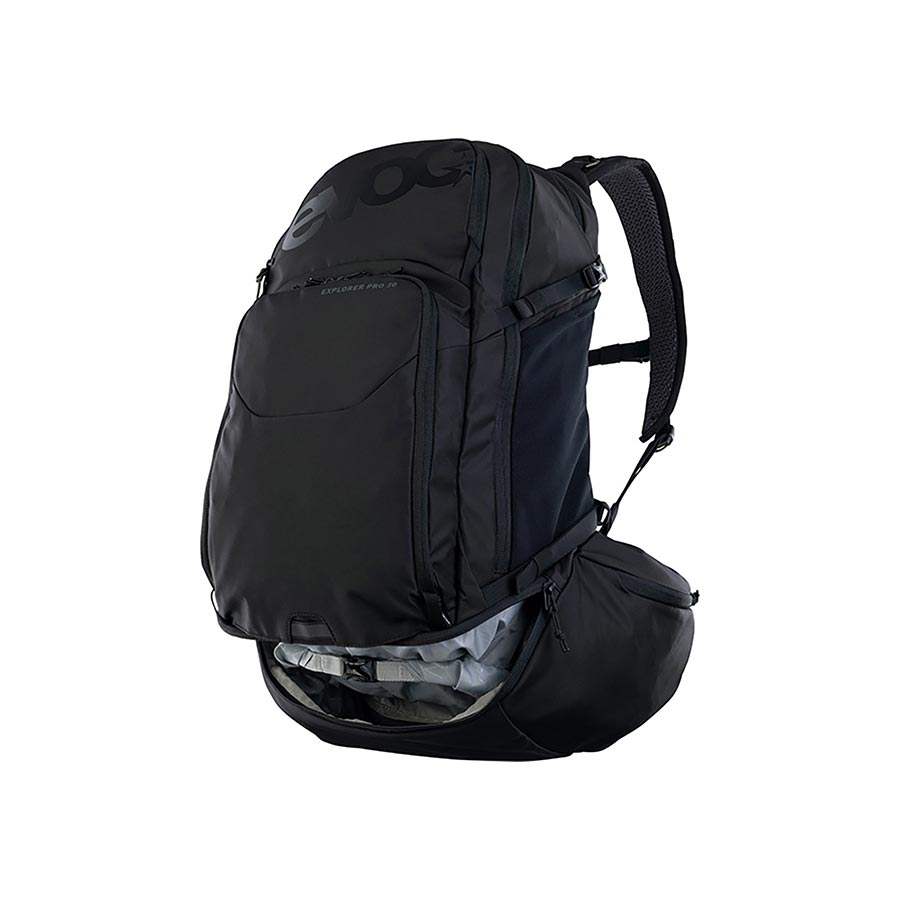 EVOC Explorer Pro Hydration Bag w/o Bladder Versatile Touring Backpack for Shorter Torso Lengths