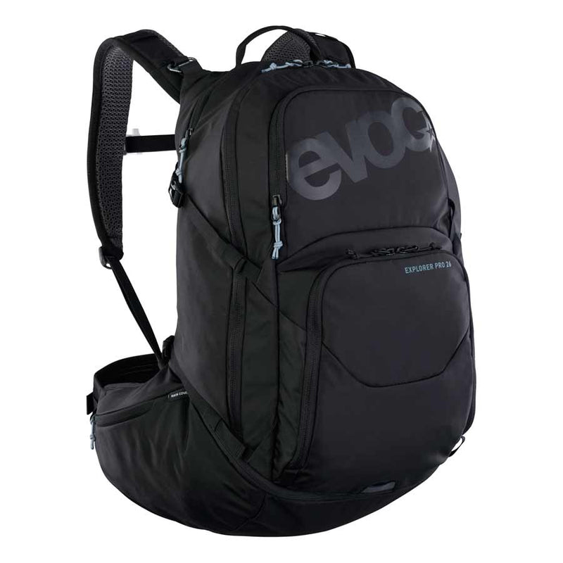 EVOC Explorer Pro Hydration Bag w/o Bladder - Versatile Touring Backpack for Shorter Torso Lengths