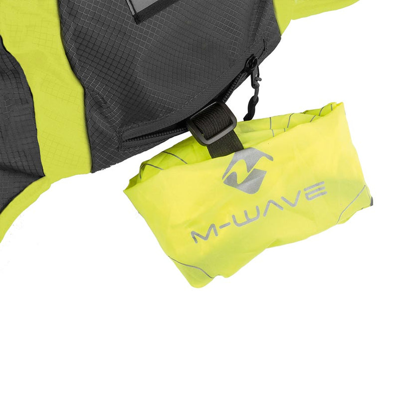 M-Wave Rough Ride 15L Hydration Bag w/o Bladder - All-Weather Backpack with Rain Cover and Insulated Compartment