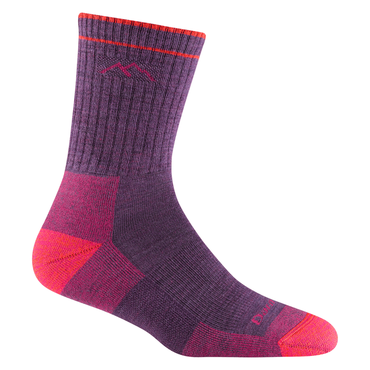 Darn Tough 1903 Hiker Crew Midweight Socks - Women's - Durable Merino Wool, Moisture-Wicking, Reinforced Cushioning for Hiking
