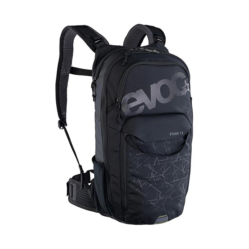 EVOC Stage 12 Hydration Bag - Versatile 12L Hydration Daypack for Biking and Hiking