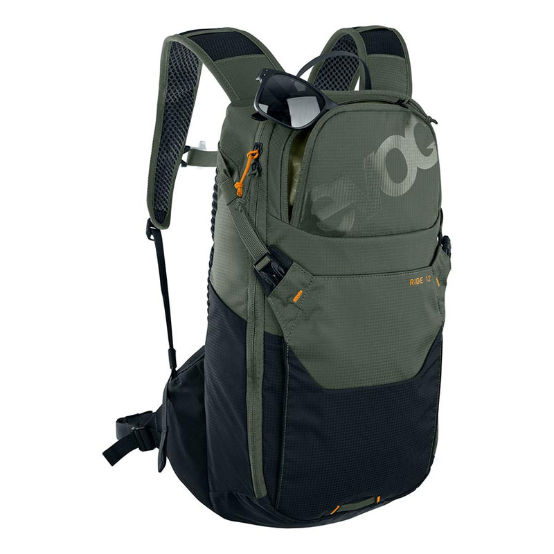 EVOC Ride 12L Hydration Bag - Versatile Entry-Level Riding Backpack with Comfort and Storage