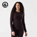 Smartwool Women's Classic Thermal Merino Base Layer in Mink Heather