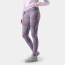 Smartwool Women's Classic Thermal Merino Base Layer in Nightfall Linear Peaks