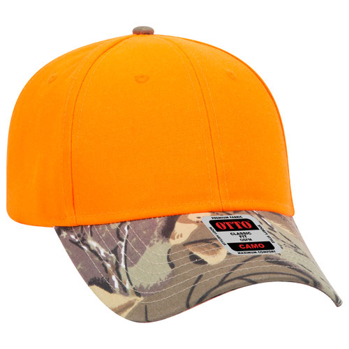 OTTO CAP® 78-353 - Camouflage 6 Panel Low Profile Baseball Cap