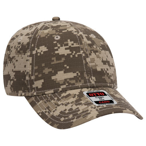 OTTO CAP® 78-353 - Camouflage 6 Panel Low Profile Baseball Cap