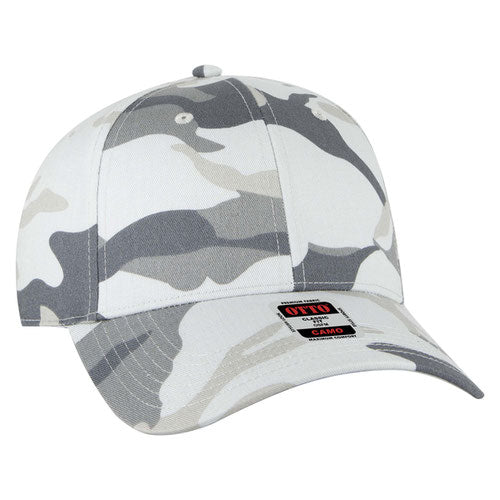 OTTO CAP® 78-353 - Camouflage 6 Panel Low Profile Baseball Cap