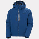 Helly Hansen Men's Alpha LIFALOFT Insulated Ski Jacket in Dark Blue