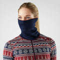 Smartwool Thermal Merino Reversible Neck Gaiter in Currant Deep Navy