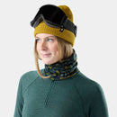 Smartwool Thermal Merino Reversible Neck Gaiter in Dark Teal Wild Blossom