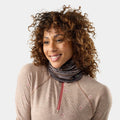 Smartwool Thermal Merino Reversible Neck Gaiter in Mocha Fair Isle Fun