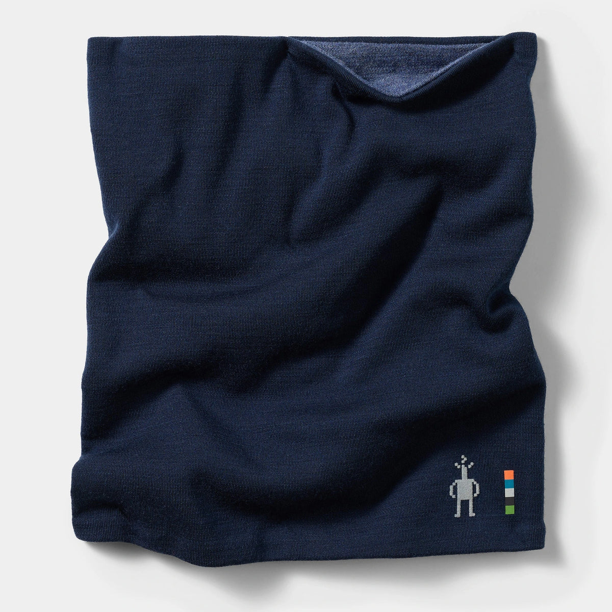 Smartwool Thermal Merino Reversible Neck Gaiter in Nightfall Blue-Deep Navy