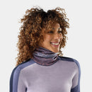 Smartwool Thermal Merino Reversible Neck Gaiter in Nightfall Linear Peaks
