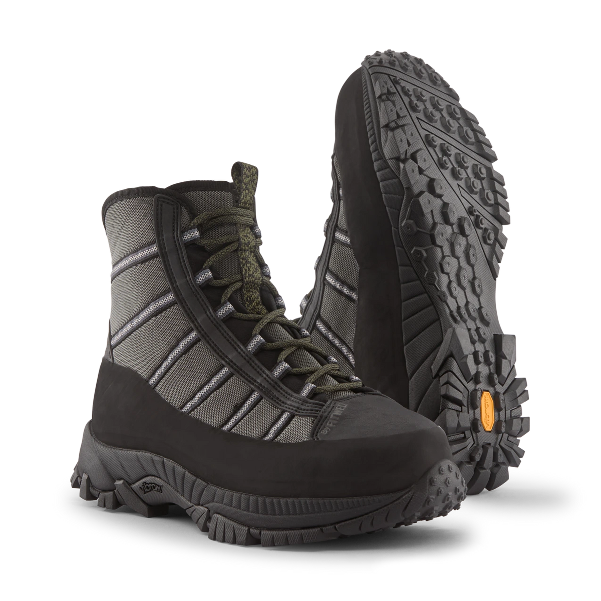 Patagonia Forra Wading Boots - FORGE GREY W/BASIN GREEN
