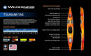 Wilderness Systems Tsunami 145 Day Touring Kayak – High-Performance, Stable & Comfortable Sea Kayak for Long-Distance Paddling