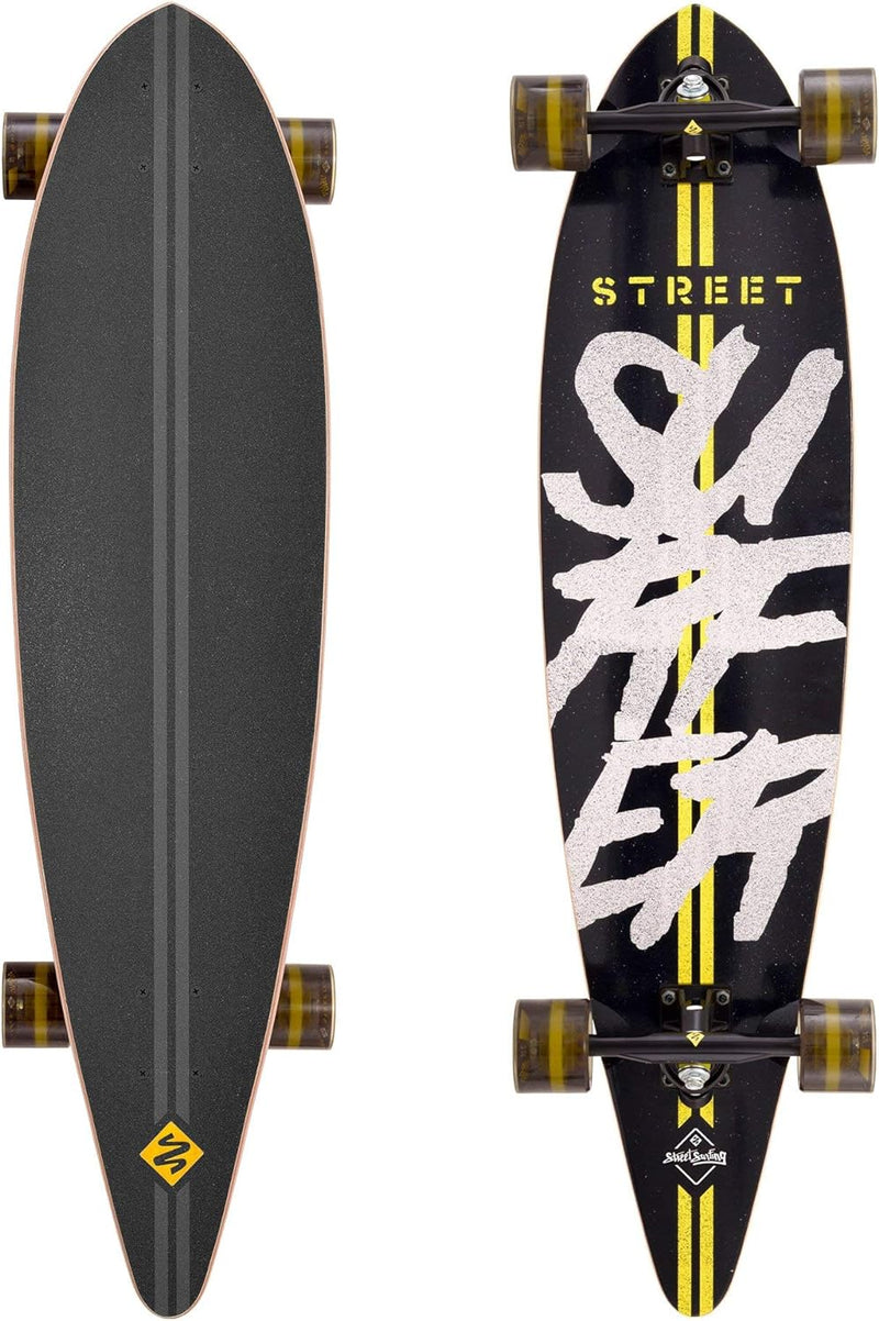 Keystone Skate Street Surfing Pintail Longboard