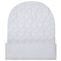 OTTO CAP® 82-1 - Cable Knit Beanie 12"  w/ Rib Knit Cuff