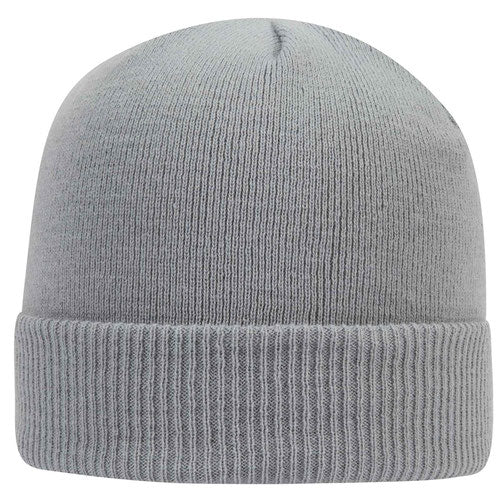 OTTO CAP® 82-1238 - 12" Classic Knit Beanie w/ Rib Knit Cuff