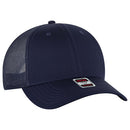 OTTO CAP® 83-1239 -  6 Panel Low Profile Mesh Back Trucker Hat