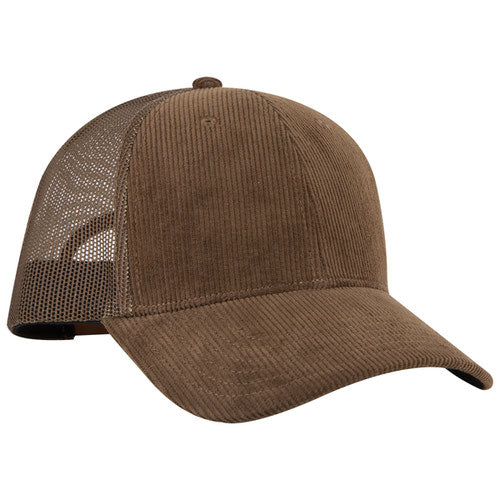 OTTO CAP 83-1239 -  6 Panel Low Profile Mesh Back Trucker Hat