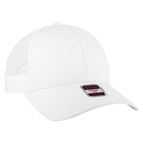 OTTO CAP 83-1239 -  6 Panel Low Profile Mesh Back Trucker Hat