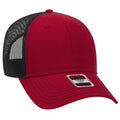 OTTO CAP® 83-1239 -  6 Panel Low Profile Mesh Back Trucker Hat