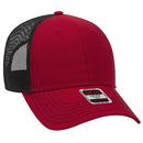 OTTO CAP® 83-1239 -  6 Panel Low Profile Mesh Back Trucker Hat