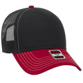OTTO CAP® 83-1239 -  6 Panel Low Profile Mesh Back Trucker Hat