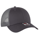 OTTO CAP® 83-1239 -  6 Panel Low Profile Mesh Back Trucker Hat