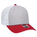 OTTO CAP® 83-1239 -  6 Panel Low Profile Mesh Back Trucker Hat