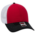 OTTO CAP® 83-1239 -  6 Panel Low Profile Mesh Back Trucker Hat