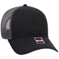 OTTO CAP® 83-1239 -  6 Panel Low Profile Mesh Back Trucker Hat
