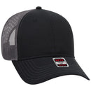 OTTO CAP® 83-1239 -  6 Panel Low Profile Mesh Back Trucker Hat