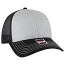 OTTO CAP® 83-1239 -  6 Panel Low Profile Mesh Back Trucker Hat