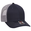 OTTO CAP® 83-1239 -  6 Panel Low Profile Mesh Back Trucker Hat
