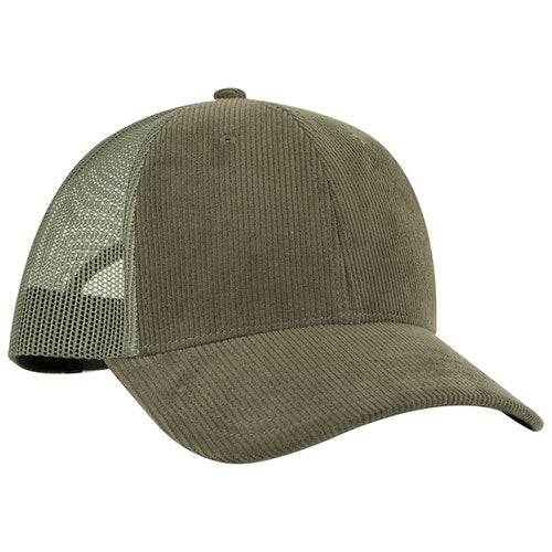 OTTO CAP 83-1239 -  6 Panel Low Profile Mesh Back Trucker Hat