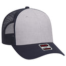 OTTO CAP® 83-1239 -  6 Panel Low Profile Mesh Back Trucker Hat
