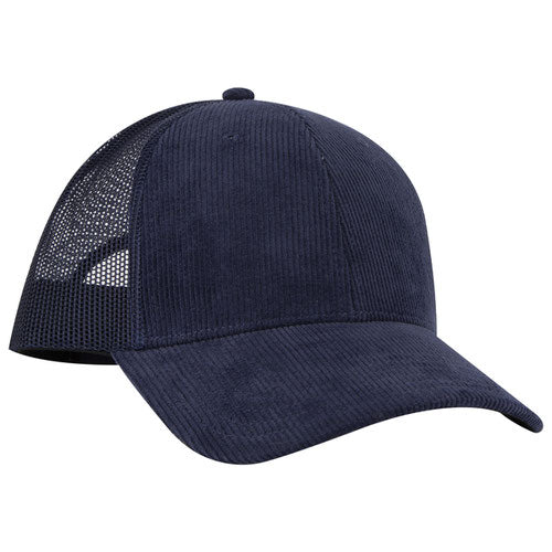 OTTO CAP 83-1239 -  6 Panel Low Profile Mesh Back Trucker Hat