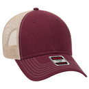 OTTO CAP® 83-1239 -  6 Panel Low Profile Mesh Back Trucker Hat