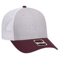 OTTO CAP® 83-1239 -  6 Panel Low Profile Mesh Back Trucker Hat
