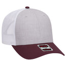 OTTO CAP® 83-1239 -  6 Panel Low Profile Mesh Back Trucker Hat