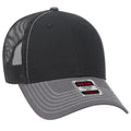 OTTO CAP® 83-1239 -  6 Panel Low Profile Mesh Back Trucker Hat