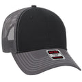 OTTO CAP® 83-1239 -  6 Panel Low Profile Mesh Back Trucker Hat