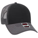 OTTO CAP® 83-1239 -  6 Panel Low Profile Mesh Back Trucker Hat